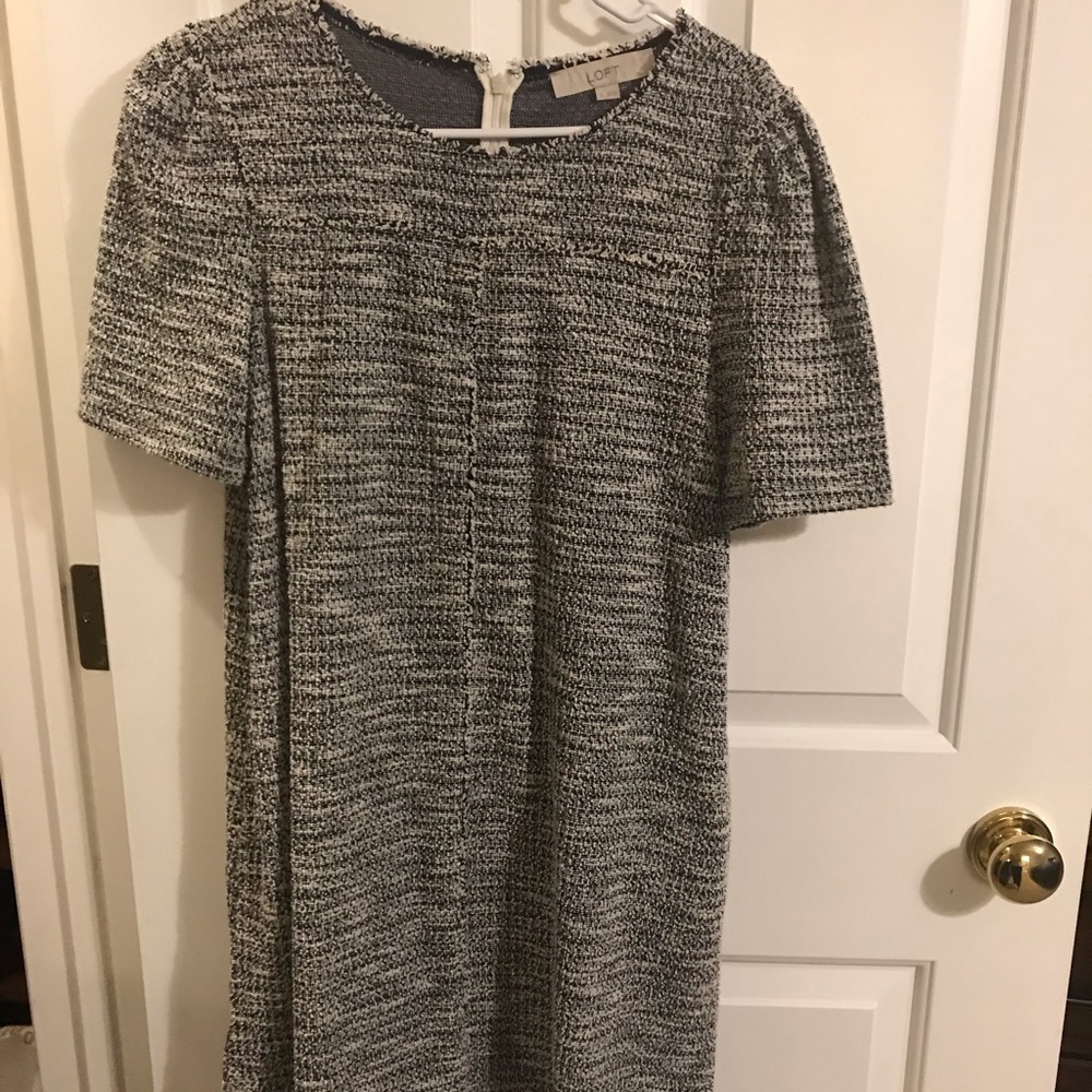 Loft shift tweed dress!